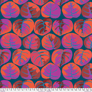 Kaffe Fassett Collective February 2025 Palm Leaves - Red - Free Spirit Fabrics pwgp208-red