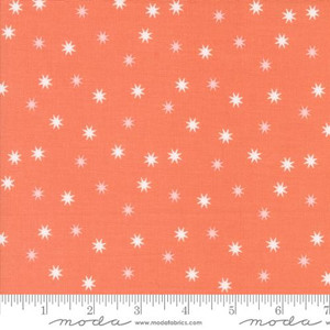 Hey Boo Stars Soft Pumpkin - Moda Fabrics 5215-12