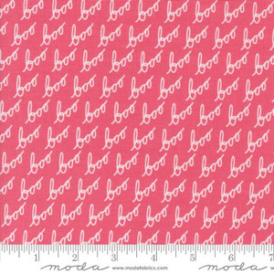 Hey Boo Words Love Potion Pink - Moda Fabrics 5212-14