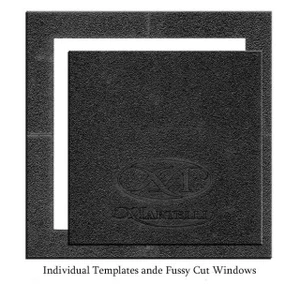 Martelli Individual Square Template 10.5" XL Size