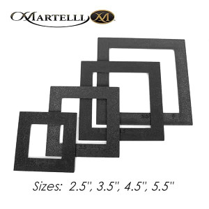 Martelli Small Square Fussy Cut Set 2.5" - 5.5"