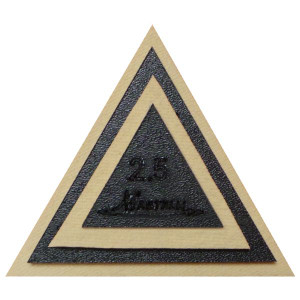 Martelli Small Triangle Template Set (2.5" - 5.5") TTS-25