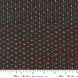 Sagewood Ditsy Seedling Night Sky - Moda Fabric 11956-22