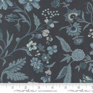 Sacre Bleu Large Floral Indigo - Moda Fabric 13970-17