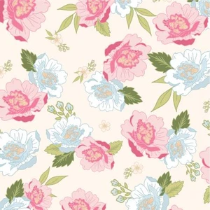 Stolen Moments Alexis Blanc - Poppie Cotton Fabric SM25301