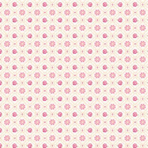 Stolen Moments Wallpaper Blanc - Poppie Cotton Fabric SM25304