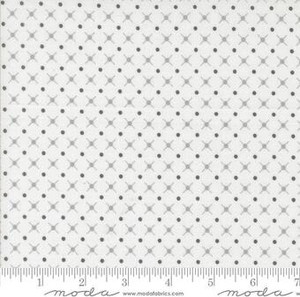 Color Crush X and O Blenders Off White Silver - Moda Fabric 10887-11