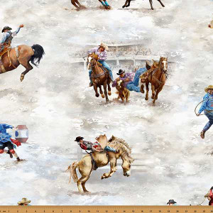 Rodeo Dreams Events - Hoffman Fabric W5528-761 Premier Stitching