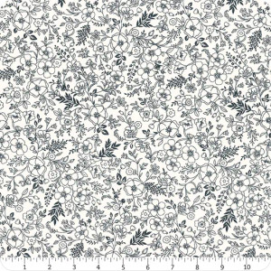 Star Spangled Beauty Navy Toile - Studio E Fabric mas10842-N