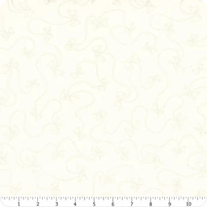 Star Spangled Beauty Soft White Bows - Studio E Fabric mas10844-E