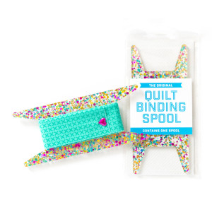 Glitter Binding Spool Teal/Aqua/Glitter