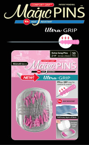 Magic Pins Ultra Grip Extra Long Regular Pins by Taylor Seville (Qty 50)