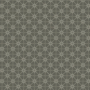 Modern Vintage Daisy Doily Mocha - Benartex Fabric 16599-77
