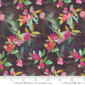 Love And Cheer Holly Coal - Moda Fabric 21834-13