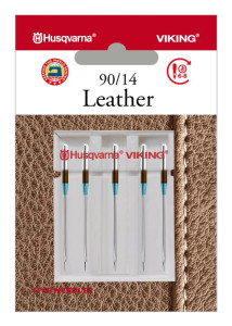 Husqvarna HV LEATHER NEEDLE SIZE 90/14, 5-PACK #920543096