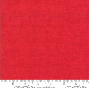 Moda Fabric- Thatched Crimson #48626-43
