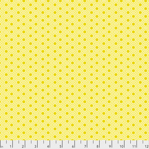Tula Pink True Colors Hexy - Sunshine #PWTP150.SUNSHINE