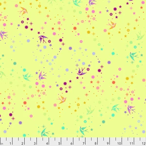 Tula Pink True Colors Fairy Dust - Lime #PWTP133.LIME