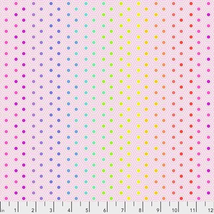 Tula Pink True Colors Hexy Rainbow - Shell #PWTP151.SHELL