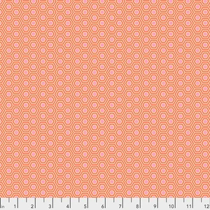 Tula Pink True Colors Hexy - Peach Blossom #PWTP150.PEACHBLOSSOM