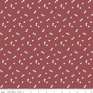 Riley Blake Designs Fabric - Seasonal Basics - Pumpkins Marsala #c652-marsala
