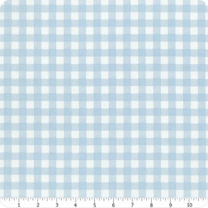 Riley Blake Designs Fabric - Bluegrass Charm - Gingham Sky #c16396-sky