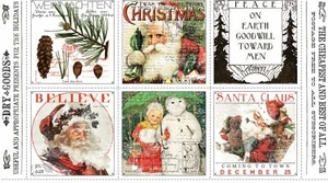 Riley Blake Designs Fabric - Classic Christmas - 24in x 43in Christmas Patch Panel #pd16281-panel