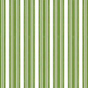 Riley Blake Designs Fabric - Classic Christmas - Stripe Green #c16289-green
