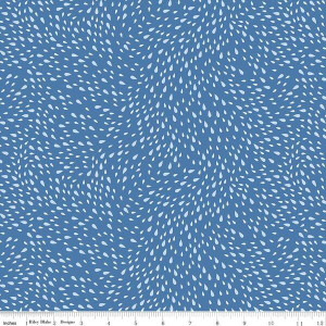 Riley Blake Designs -  Cloudburst - Rain Blue #c16185-blue