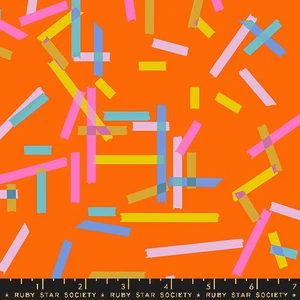 Ruby Star Society Fabrics - Washi Plus Tape Office Supplies - Goldfish #rs1090-17