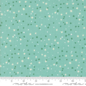Moda Fabrics - 321 Blast Off - Stars Blue Nebula #20955-17