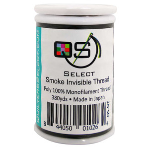 Quilters Select Smoke Invisible Thread #QS-SIT Premier Stitching