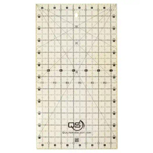 Quilters Select Non-Slip Ruler 6.5in x 12in Premier Stitching