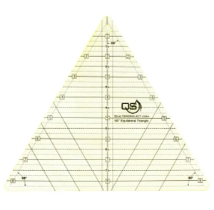 Quilter's Select 60 Degree 8-1/2in Triangle Quilting Ruler Premier Stitching