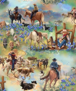 Oasis Fabric - Round Up - Master Scenic #59-7871