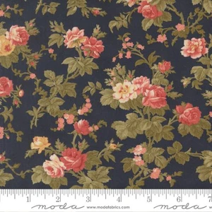 Moda Fabric - Ambiance - Garden Florals Midnight #44413-16