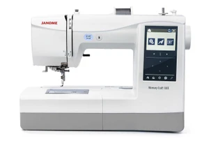 Janome Memory Craft 100E Embroidery Machine Premier Stitching