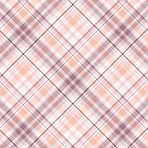 Benartex - Sweet Meadow - Garden Plaid - Peach/Mauve #15044-26