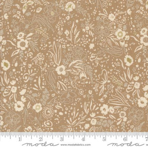 Moda Fabric - Foraged Found - Small Floral - Mushroom #45636-13