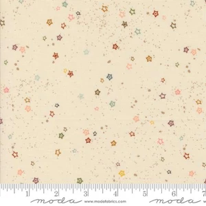 Moda Fabric - Foraged Found - Stars - Eggshell #45637-11