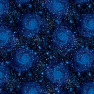 Benartex Fabrics - Magical Basics - Magic - Royal Blue #15280-55