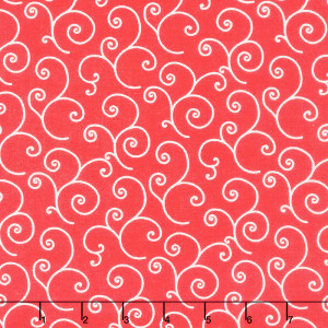 Kimberbell Designs - 108" - Classic Scroll - Red #MASQB202-R