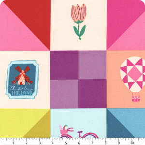 Riley Blake Designs - The Genesis of a Journey - Memories Made - Cheater Print Multi #c16935-multi