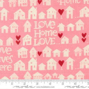 Moda Fabrics - Darling Peony - Little House of Love - Sweetheart #48791-14