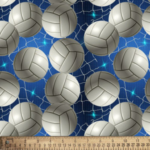David Textiles - Volleyball Sparkle #DX-8331-1C-1