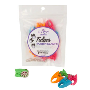 The Gypsy Quilter Tulip Clamps 12pc Bag Premier Stitching