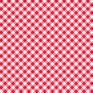 Shannon Fabrics - Quilting Cuddle - Cottage Rose Lane - Gingham - Candy Apple #qccgingham-candyapple
