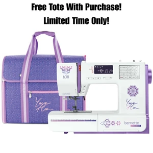 Bernette B38 YaYa Han Special Edition Computerized Sewing Machine Premier Stitching