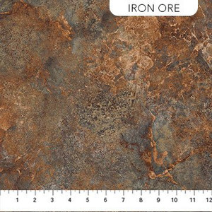 Northcott Fabric - Stonehenge Quartz - Iron Ore #26756-36