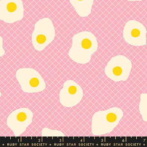 Ruby Star Society Fabric - Egg and Friends - Eggs Posy #rs3090-13